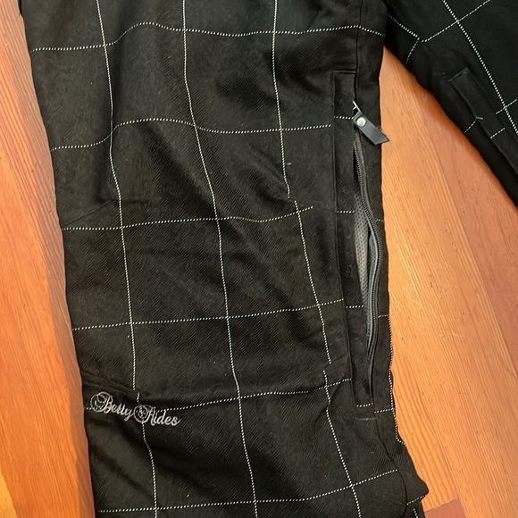 Women’s Betty Rides Insulated Ski Snowboard Pants Large black white - Picture 5 of 9